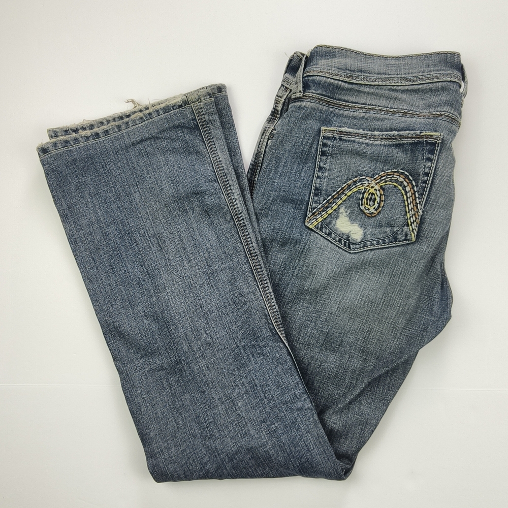 Mavi 310 Low Rise Embroidered Distressed Men's Jeans 30/34 Vintage Wash